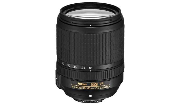Nikon DX 18-140MM F3.5-5.6 ED VR Camera Lens